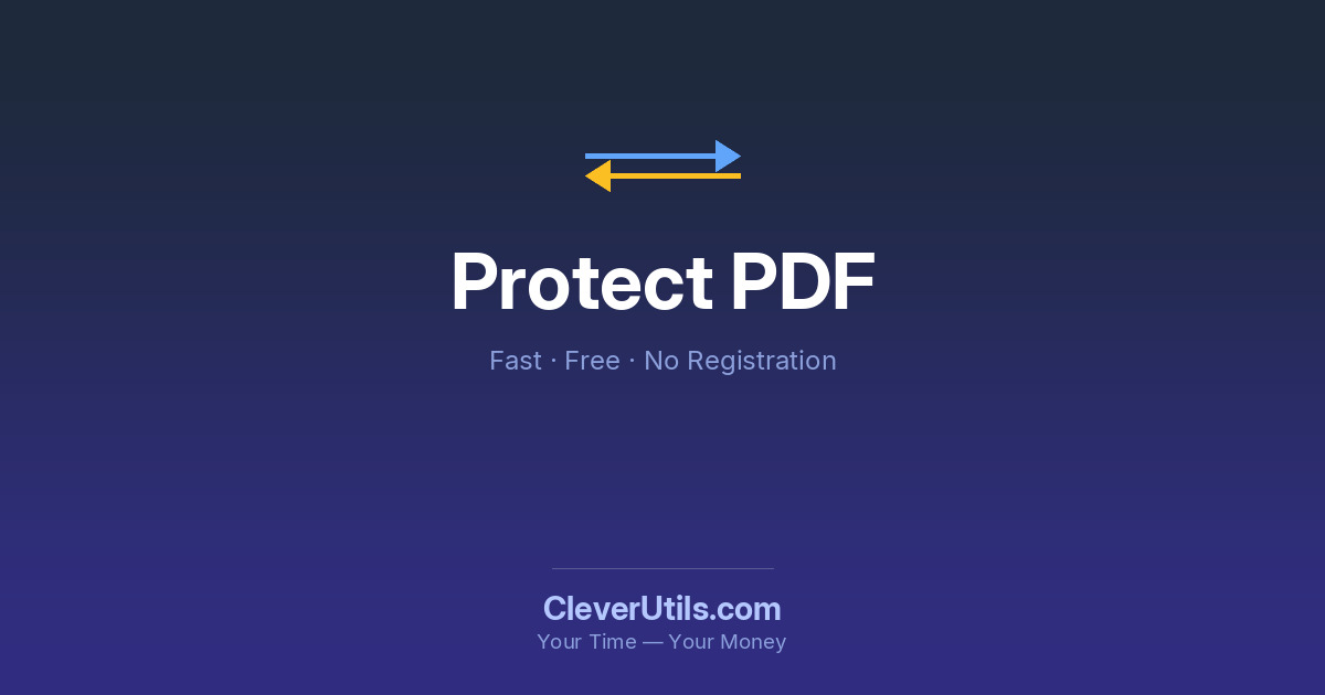 Pds Pretec Protect PDF with Password Online Free — CleverUtils.com